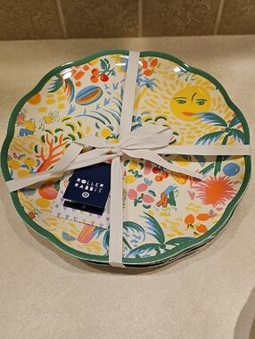 Roller Rabbit x Target 4pc. Set Vacation Melamine 11in. Dinner Plates